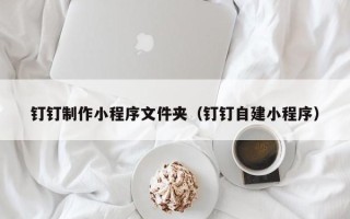 石家庄钉钉制作小程序文件夹（钉钉自建小程序）